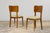 Set of Six French Art Deco Dining Chairs, Oak & Chenille, 1930s For Sale In New York - Image 6 of 18