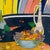 1960s 1960s Vintage Mixed Media Persan Painting For Sale - Image 5 of 7