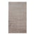 Rug & Kilim’s Oversized Modern Textural Rug in Brown, White and Beige Striae - 11x19 For Sale