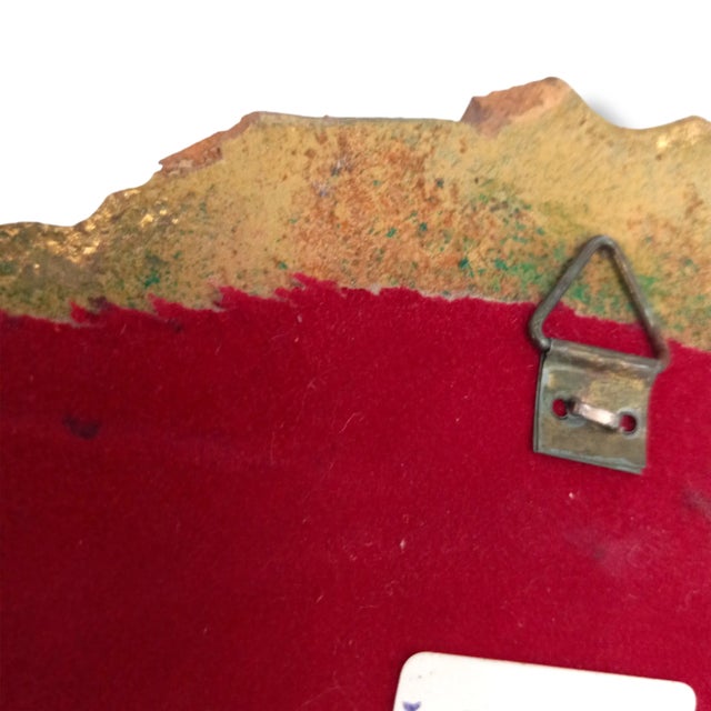 Italian Giltwood Framed Wash Closet Mirror For Sale - Image 4 of 5