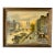 Vintage L. Wiechecki Paris Street Scene Oil Painting, Framed For Sale