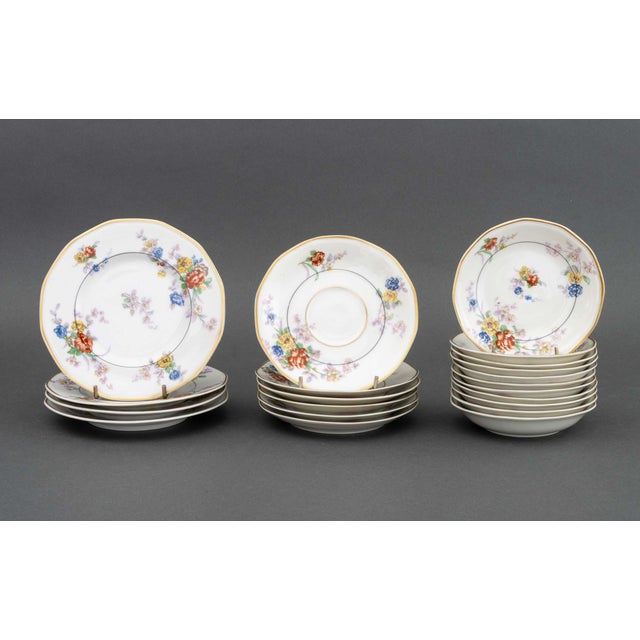 Ceramic Haviland Limoges "Jewel" Dinner Service, 82 Pcs. For Sale - Image 7 of 13