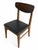 DESCRIPTION: A beautiful set of four (4) vintage mid century modern walnut dining chairs featuring sculpted curved...