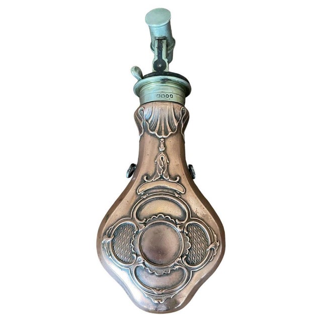 Antique Copper and Brass Bottle from Dixon, 1800s For Sale - Image 11 of 11