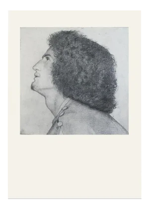 1959 After Dante Gabriel Rossetti "Portrait of Algernon Charles Swinburne", First Edition Photogravure