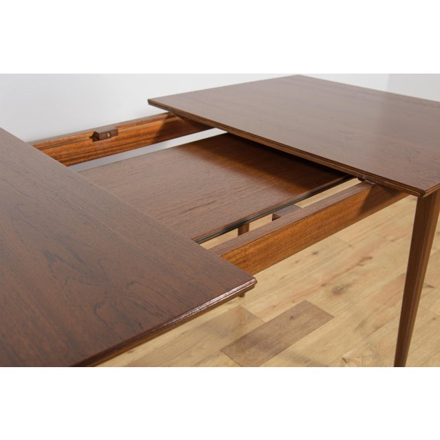 Wood Mid-Century Teak Extendable Dining Table from McIntosh, United Kingdom, 1960s For Sale - Image 7 of 18