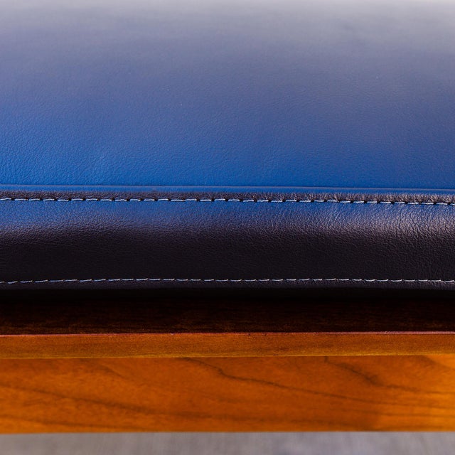 Brown Restored 1950s Walnut Bench or Low Coffee Table Attributed to Greta Grossman For Sale - Image 8 of 18