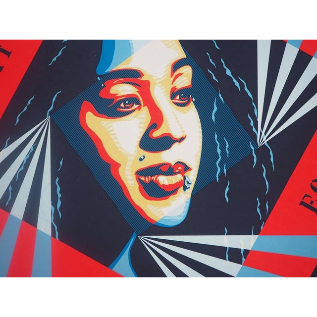 Contemporary Shepard Fairey, Creativity, Equity, Justice, Lithograph For Sale - Image 3 of 5