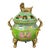 Late 20th Century Chinese Art Bronze and Cloisonne Enamel Incense Burner For Sale