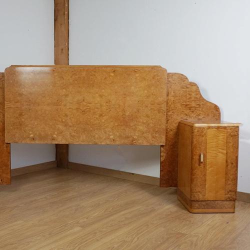 King Sized Bed by Harry & Lou Epstein, 1930s For Sale - Image 4 of 6