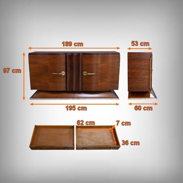 Art Deco Buffet, 1940s For Sale - Image 17 of 18