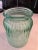 Mid 20th Century Mid Century Green Ribbed and Dimple Jar For Sale - Image 5 of 7