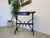Original restored Art Nouveau side table, brown. Dimensions: Height x Width x Depth 74.5 x 75 x 44 cm. For sale is a very...