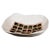 American Stoneware Pottery Rectangular Bowl With Box of Chocolate Design For Sale - Image 10 of 14