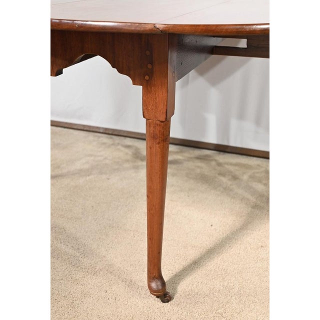 Brown 1st Part 19th Century Oval Table in Mahogany, England For Sale - Image 8 of 18