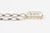 Vintage Art Deco Crystal and Silver Long Necklace With Faceted Square Pendant For Sale In Miami - Image 6 of 11