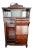 American Late Victorian Secretary/Display-Case Combination Circa 1895-1910 For Sale