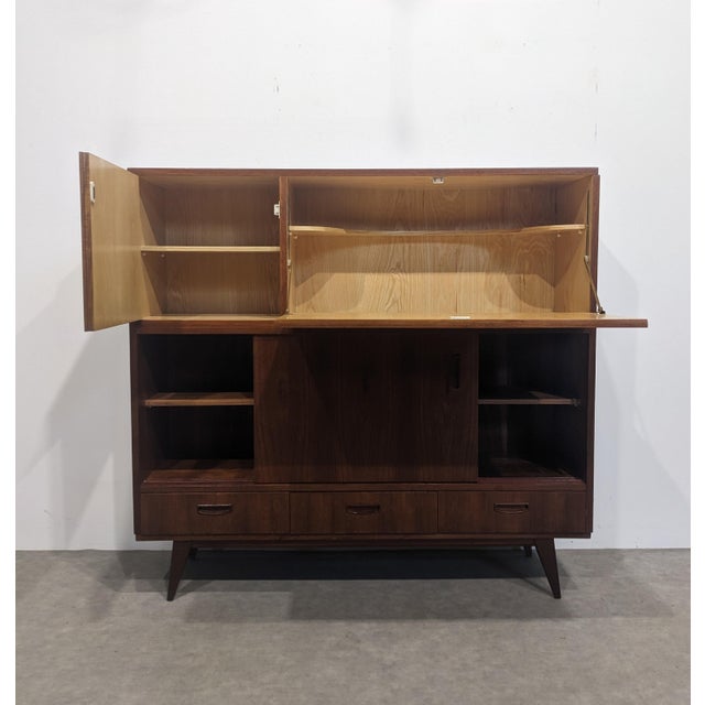 Mid-Century Highboard, 1960s For Sale - Image 3 of 11