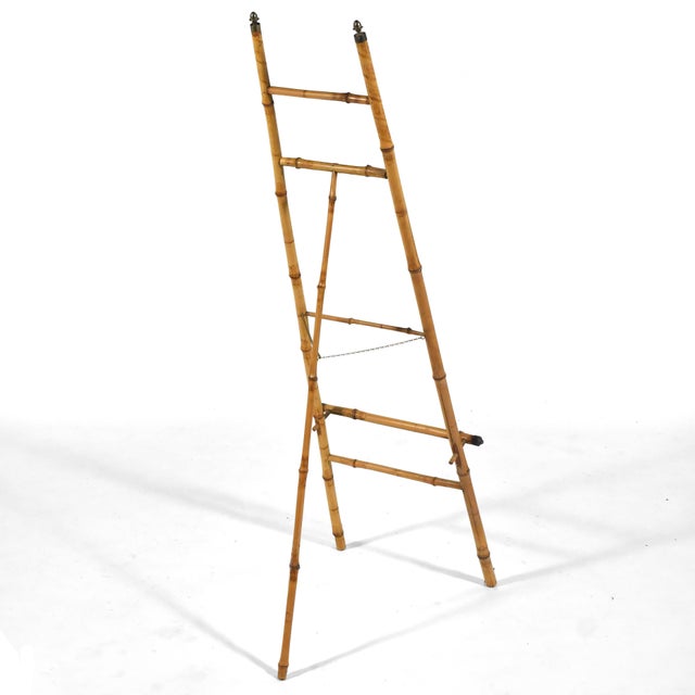 Bamboo Floor Picture Easel For Sale In Chicago - Image 6 of 8