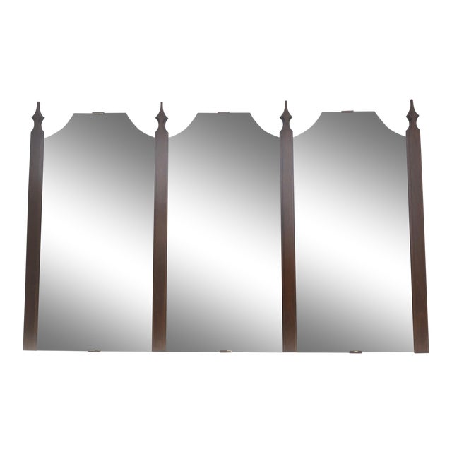 Mid Century Modern Three Panel Wall Mirror Chairish