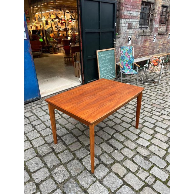 Extendable Teak Dining Table by Grete Jalk for Glostrup Møbelfabrik For Sale - Image 3 of 11