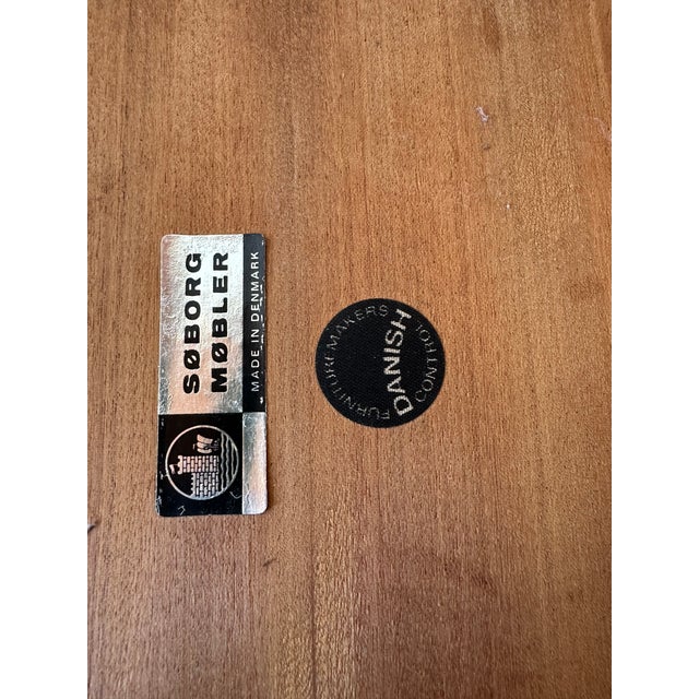 1960s Borge Mogensen for Povl Dinesen Mid Century Pair of Nightstands For Sale - Image 16 of 18