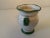 Italian 1990s Italian Hand Painted Mini Vase For Sale - Image 3 of 7