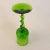 Pattern: Optic Color: Spring Green Manufacturer: Empoli Date Produced: 1950's Shape: Goblet Vase/Candle Holder