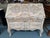 Design Plus Gallery presents a Louis XV Carved Bleached Oak Wood Secretary. The desk has elegant carved detailing, curved...
