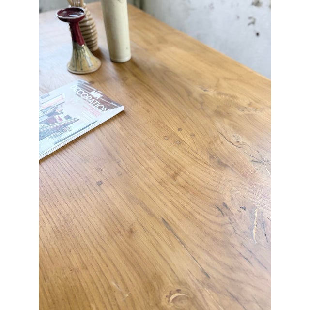 Monastery Table in Oak, 1950s For Sale - Image 15 of 18