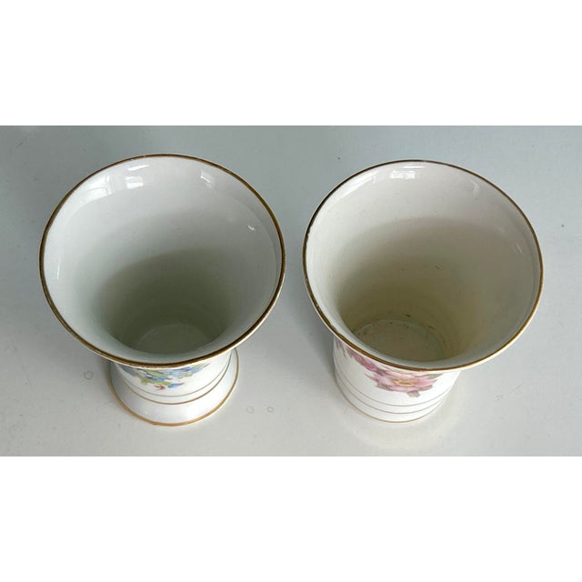 Traditional 1950s Schumann Arzberg Bud Vases - A Pair For Sale - Image 3 of 12