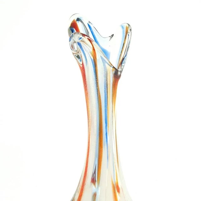 1970s Vase from Hortensja Glassworks, Poland, 1970s For Sale - Image 5 of 9
