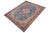 Shabby Chic Shabby Chic 1990's Vintage Blue/Purple Wool Rug - 7'7'' X 11'2'' For Sale - Image 3 of 10