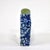 Mid 20th Century Vintage Blue and White Floral Chinese Snuff Bottle With Green Stone Top For Sale - Image 5 of 8