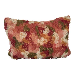 Nancy Corzine Pillow of Tulle Swirls For Sale