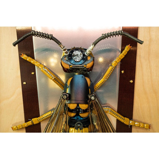 One of a kind mixed media sculpture by San Diego local artist, Lex Talkington.