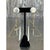 Vintage Abstract Mixed Metal Dangle Earrings For Sale - Image 9 of 12