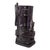 Ceramic Contemporary Picasso Style Black Glazed Sculpture Vase For Sale - Image 7 of 8