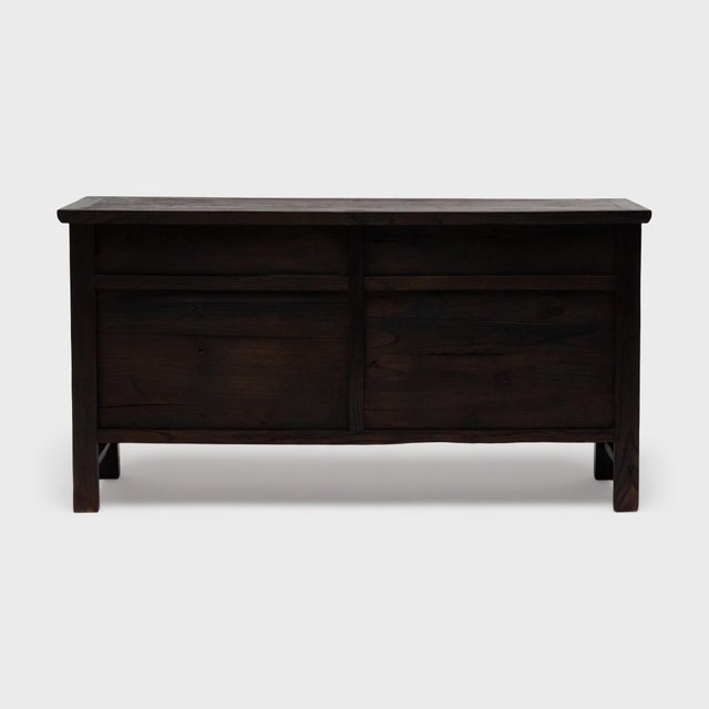 Chinese Provincial Three Drawer Sideboard, C. 1850 For Sale In Chicago - Image 6 of 6