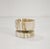 Reversible Calacatta marble centerpiece vase designed by renowned Italian architect and designer Angelo Mangiarotti in...