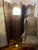 Neoclassical Vintage Ralph Lauren Style Old Money Neoclassical Brass Glass Floor Lamp For Sale - Image 3 of 8