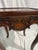 Set of 2 Antique Solid Wood Accent Table With Cabriole Legs and Carved Accents For Sale - Image 4 of 8