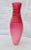 Red Art Glass Vase B Louis Circa 2000 For Sale - Image 4 of 6