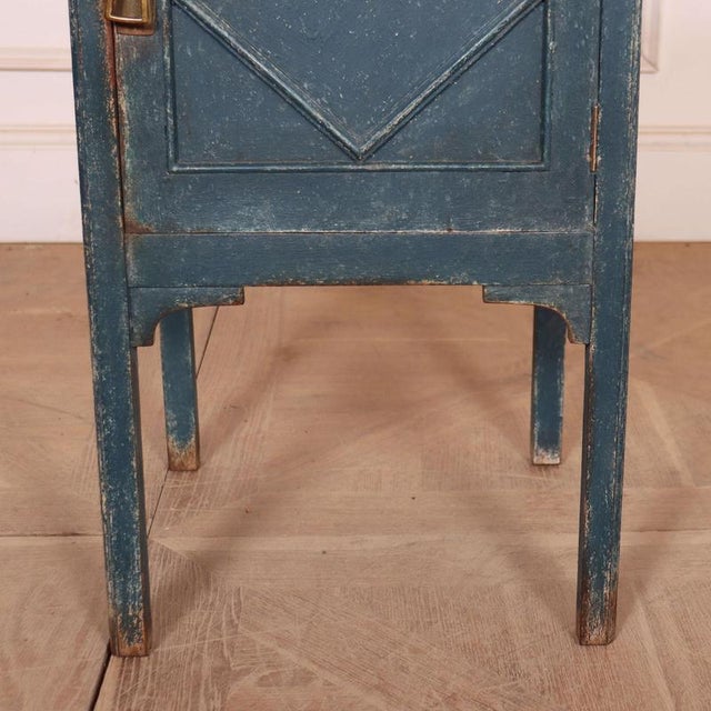 Small Swedish Bedside Cabinet, 1890s For Sale - Image 3 of 8