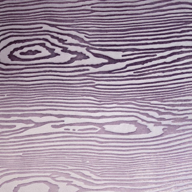 A thistled woodgrain pattern emerges across soft silk velvet in warm, muted tones—a study in botanical texture and layered...