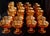 Glass 1960s Mid Century Modern Noritake Provincial Set of Amber Goblets - 24 Pieces For Sale - Image 7 of 9