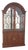 Henredon Dome Top Mahogany China Cabinet For Sale