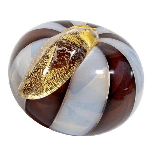 Mid 20th Century Six Hand-Blown Murano Glass Fruits by Archimede Seguso For Sale - Image 5 of 5