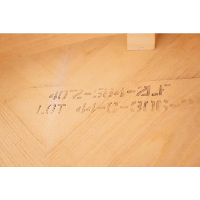 Bassett Furniture Solid Cherry Traditional Queen Anne Style 100" Oval Dining Table For Sale - Image 11 of 11