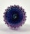 Purple Late 20th Century Blue and Purple Hobnail Art Glass Bud Vase For Sale - Image 8 of 11